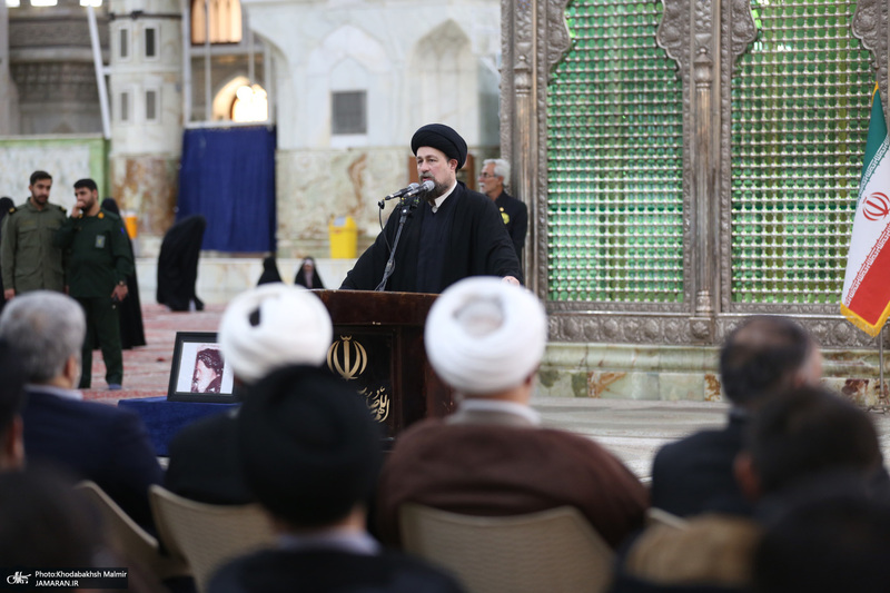 دیدار دبیرکل و کارکنان مجمع جهانی اهل بیت (ع) با سیدحسن خمینی