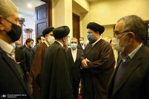 تجدید میثاق رئیس قوه قضاییه و مسئولان قضایی با آرمان‌های امام خمینی(س)