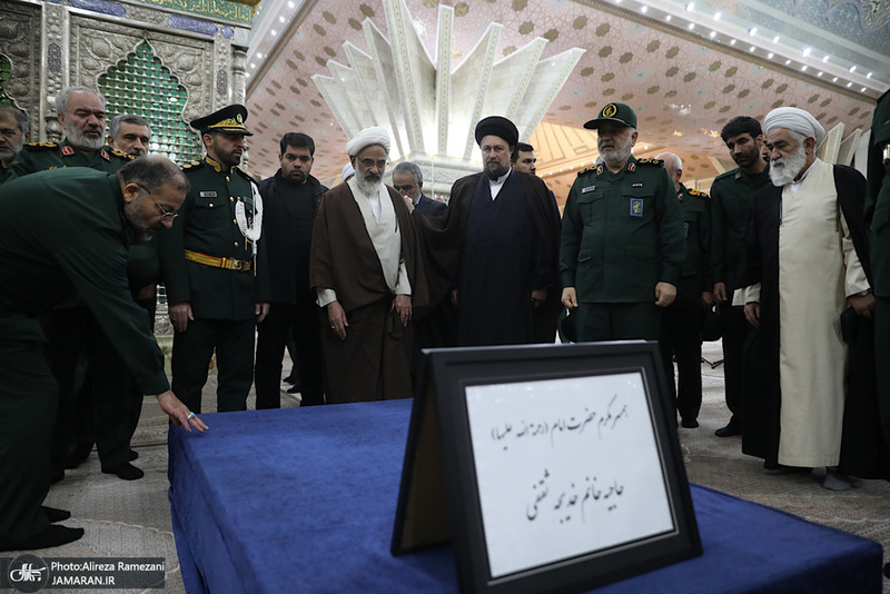 تجديد ميثاق فرماندهان سپاه