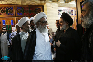 مراسم ختم مادر حجت الاسلام و المسلمین محتشمی پور در مسجد نور-2