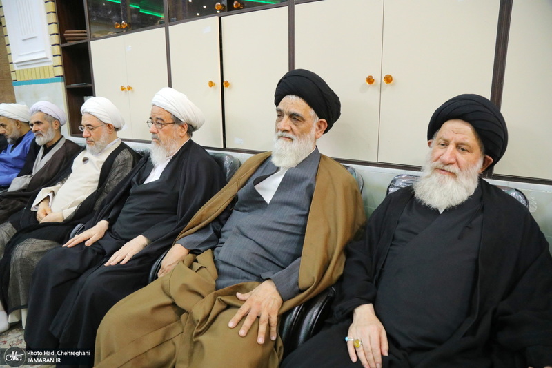 مراسم بزرگداشت برادر آیت الله فقیهی درقم