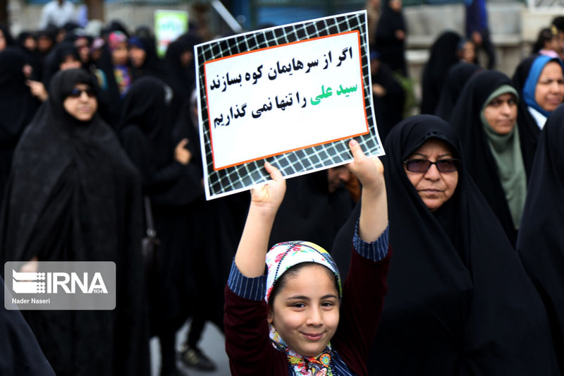 راهپیمایی مردمی در حمایت از اقتدار و امنیت کشور در شهرهای مختلف + تصاویر