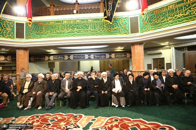 مراسم بزرگداشت رهبر شهید انقلاب در حسینیه ۲ جماران