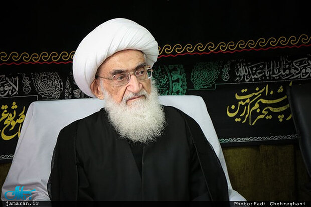 استقبال آیت الله العظمی نوری همدانی از انتصاب علی لاریجانی به دبیری شورای عالی امنیت ملی