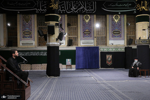 مراسم عزاداری شب عاشورای حسینی (ع) در حسینیه امام خمینی