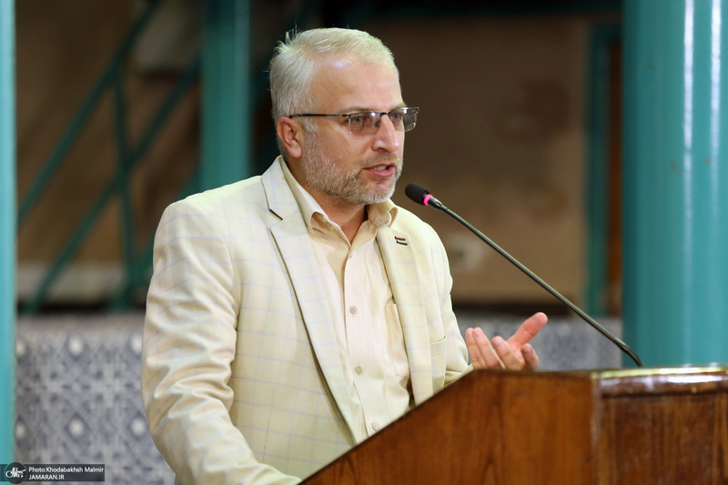 دیدار اعضای جبهه فرهنگی نقلاب اسلامی با سید حسن خمینی