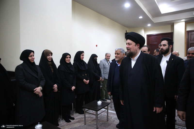 دیدار مدیران و کارکنان سازمان برنامه و بودجه با سید حسن خمینی