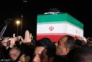 استقبال رسمی از پیکر مطهر رهبر شهید در عراق