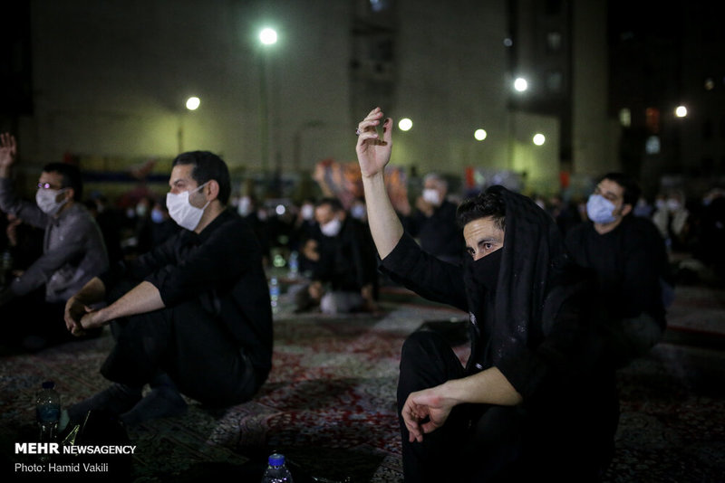 عزاداری شب دوم محرم در هیئت محبان الرضا(ع)