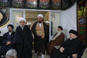 دومین شب عزاداری حضرت فاطمه (س) در بیت آیت الله دوستی زنجانی‎