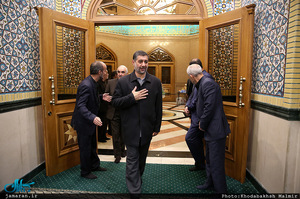 مراسم ترحیم مادر یکی از کارکنان موسسه تنظیم و نشر آثار امام خمینی(س)