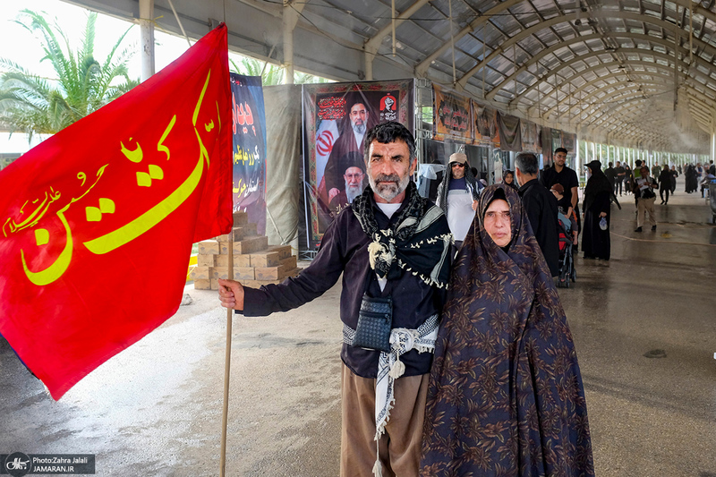 هم قدم با زائران اباعبدالله الحسین (ع)؛ مرز خسروی
