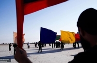 آغاز راهپیمایی اربعین از دورترین نقطه در جنوب عراق (5)