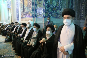 مراسم چهلمین شب درگذشت آیت الله العظمی سید محمدسعید حکیم در قم‎