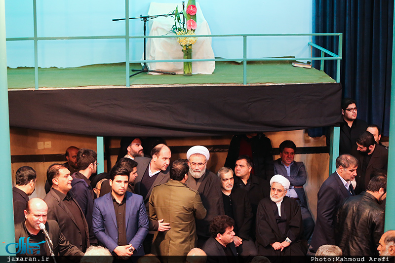 مراسم وداع با پیکر آیت الله هاشمی رفسنجانی(ره) در حسینیه جماران