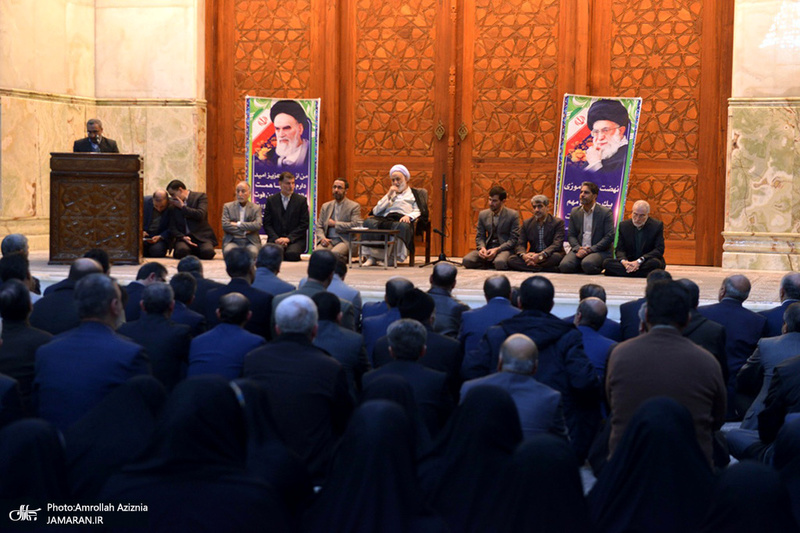 تجدید میثاق مدیران و کارکنان سازمان نهضت سواد آموزی با آرمان های حضرت امام(س)