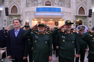 تجدید میثاق خانواده معظم شهدای سازمان حفاظت اطلاعات سپاه با آرمان های حضرت امام خمینی (س)