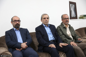 دیدار وزیر راه و شهر سازی با سید حسن خمینی