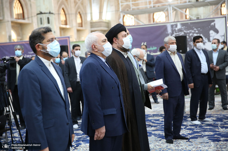 کنفرانس بین‌المللی گفتمان سیاسی از دیدگاه امام خمینی؛ نظام بین الملل و مسایل جهان اسلام / ظریف سید حسن خمینی