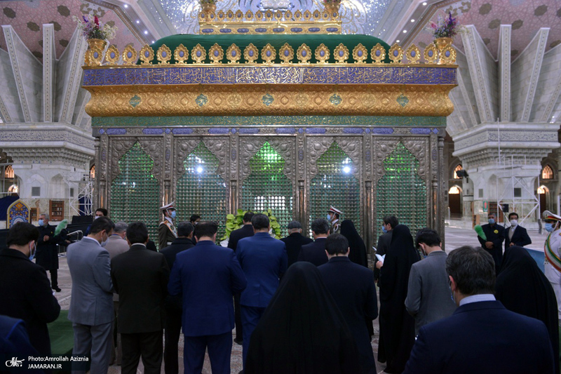 تجدید میثاق اعضای شورای اسلامی استان تهران با آرمان های حضرت امام(س)