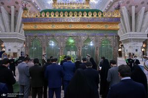 تجدید میثاق اعضای شورای اسلامی استان تهران با آرمان های حضرت امام(س)