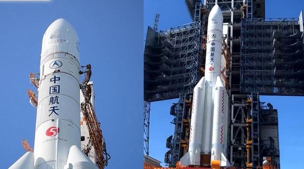 بقایای موشک چینی روی اقیانوس هند متلاشی شد
