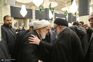 مراسم بزرگداشت مرحوم حاج محمد تقی انصاریان‎ در مسجد اعظم قم