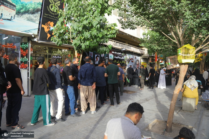 ایستگاه صلواتی کتائب سیدالشهداء عراق به مناسبت رحلت امام خمینی در قم