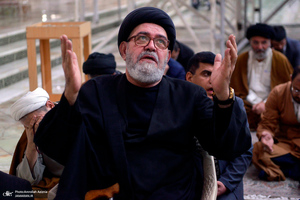 مراسم عزاداری شب شهادت امام هادی(ع) در حرم مطهر امام خمینی