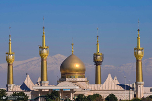 تصاویری از حرم امام خمینی در روز هوای پاک تهران