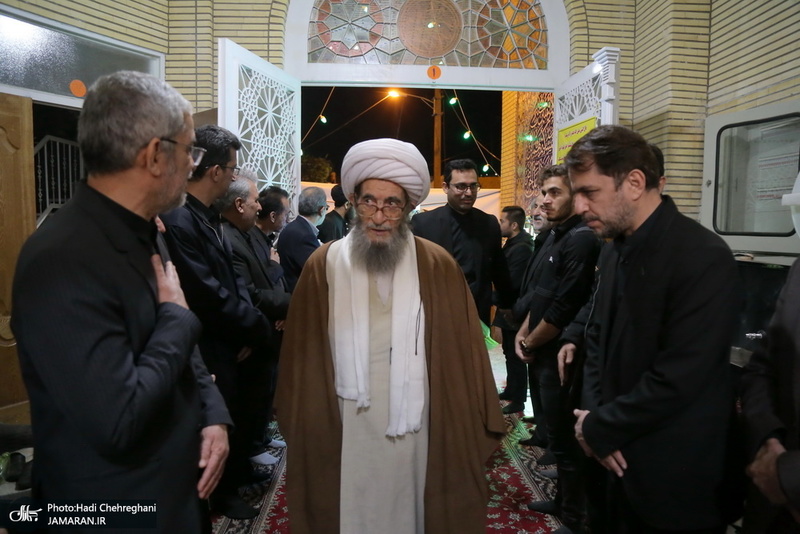 مراسم شب هفتم آیت الله سید ابوالفضل میرمحمدی(ره) در قم