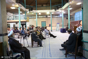 دیدار جمعی از جانبازان واقعه هفتم تیر با سید حسن خمینی