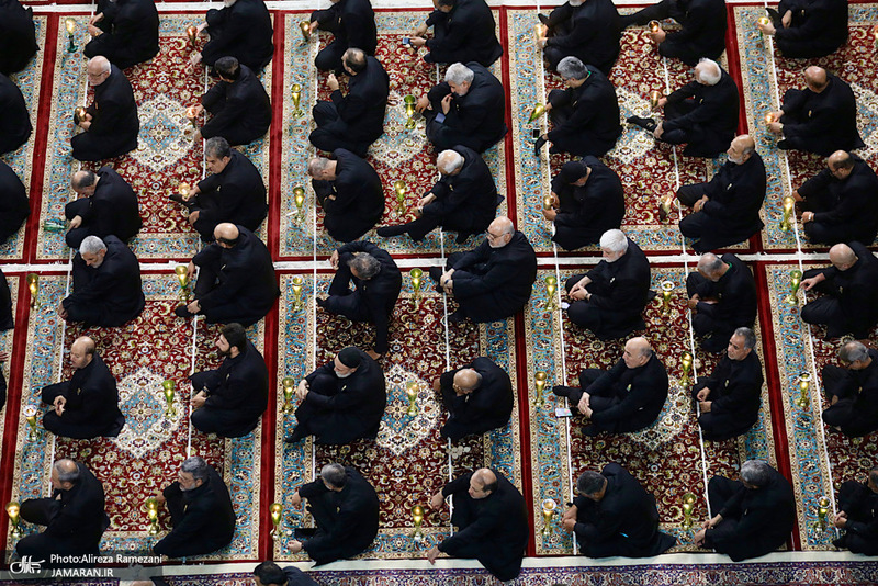 مراسم خطبه خوانی شب شهادت امام رضا (ع)