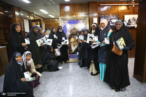 بازدید جمعی از بانوان مبلغ آفریقایی‎‎ از جماران
