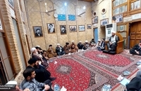 مراسم بزرگداشت مرحوم آیت الله رحمت در بیت امام خمینی در نجف (2)