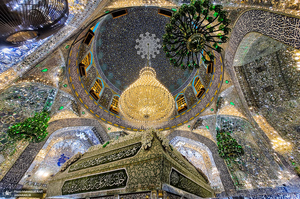 صحن و سرای حرم‌ مطهر امام علی (ع) در نجف اشرف