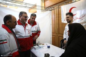 باردید دبیرکل جمعی هلال احمر از رویدادهای هفته فرهنگی بر آسان آفتاب