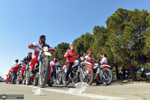 آئین آغاز طرح ملی خدمات نوروزی جمعیت هلال احمر در جوار حرم مطهر امام خمینی (س)