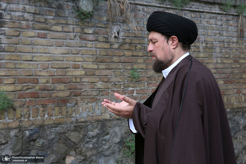 دیدار دبیر کل و اعضای شورای مرکزی حزب اعتماد ملی با سید حسن خمینی