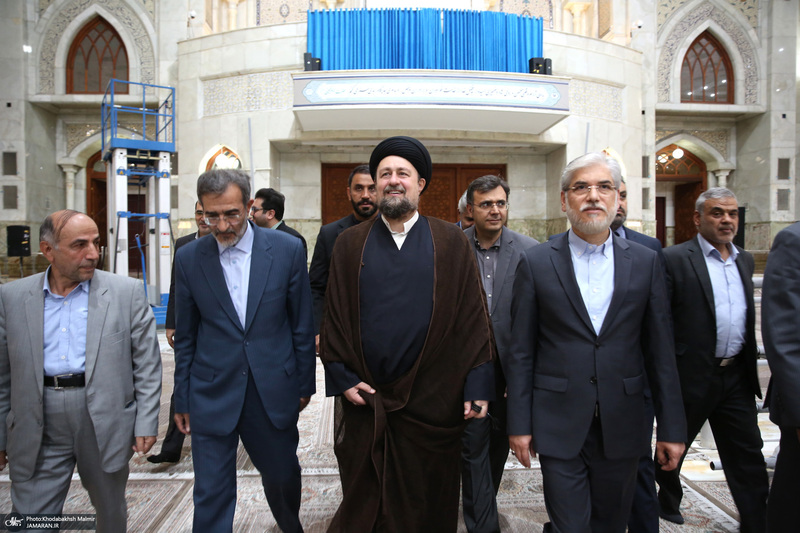 مراسم تجدیدمیثاق دانشگاهیان با آرمان‌های امام خمینی (س)