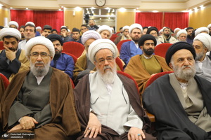 مراسم رونمایی از نرم افزار مجموعه آثار آیت الله العظمی صافی گلپایگانی (ره)