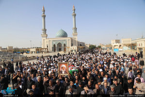 مراسم تشییع حجت الاسلام و المسلمین دکتر احمد احمدی در قم 