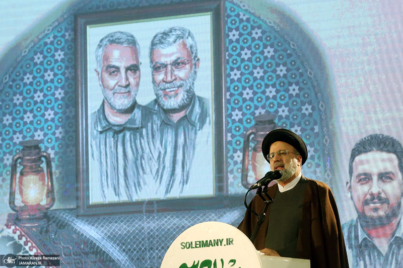 دومین سالگرد شهادت سردار سلیمانی با حضور رئیس جمهوری