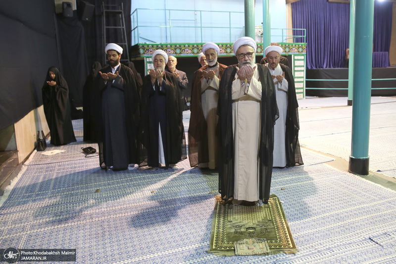 مراسم وداع با پیکر آیت الله حسن صانعی (ره) در جماران