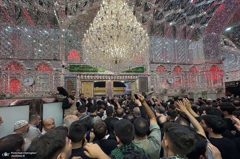 هم قدم با زائران اباعبدالله الحسین (ع)؛ حرم امیر المومنین (ع)