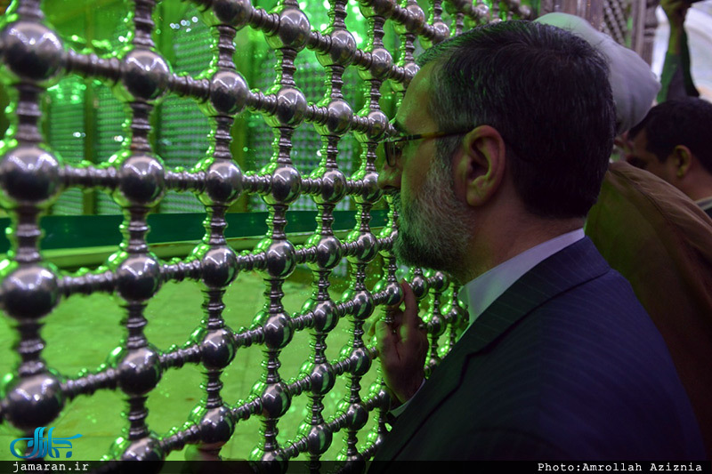 تجدید میثاق رئیس کل و کارکنان دادگستری استان تهران با آرمان های حضرت امام خمینی(س)