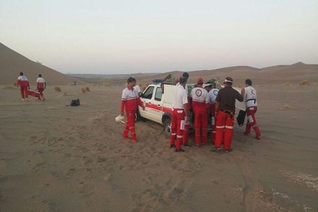 جستجوی مفقودان اصفهانی در کویر طُرود سمنان ادامه دارد