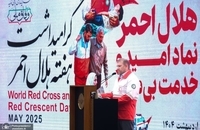 حضور رئیس‌جمهور در گرامیداشت هفته هلال‌احمر  (5)