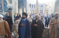 مراسم بزرگداشت مرحوم آیت‌الله العظمی محفوظی در حرم مطهر رضوی (25)