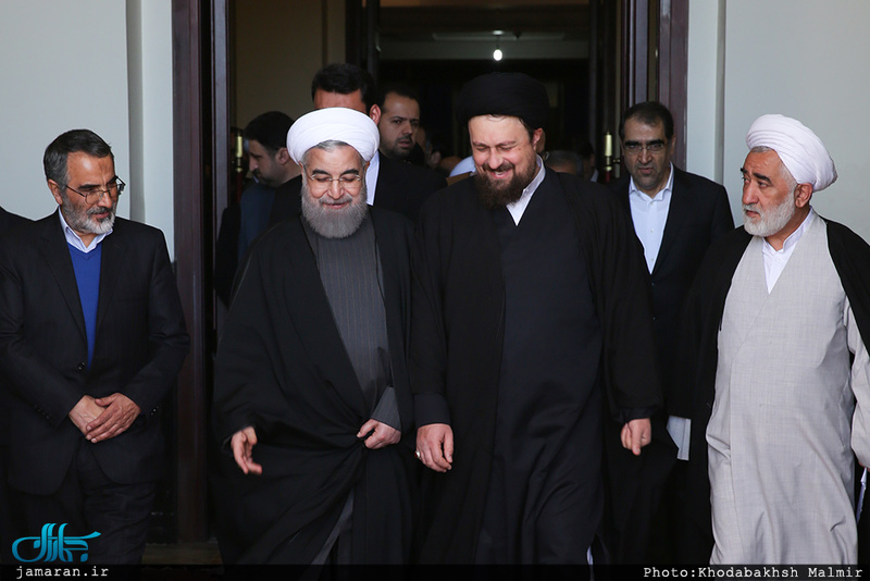 حاشیه تجدید میثاق رئیس جمهور و هیئت دولت با آرمان های امام خمینی(س) 